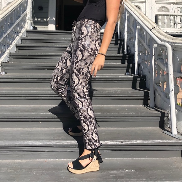 Snake Skin Pants from Urban Outfitters! - Picture 5 of 5